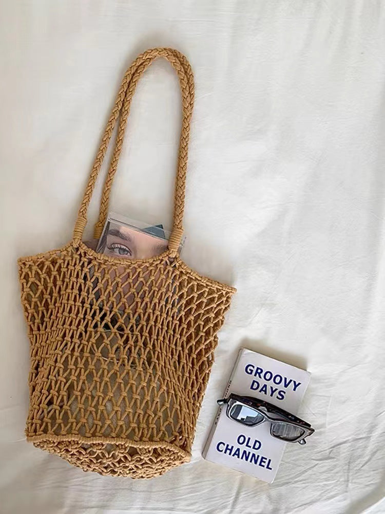 Hand-knotted shopping bag Bowlift