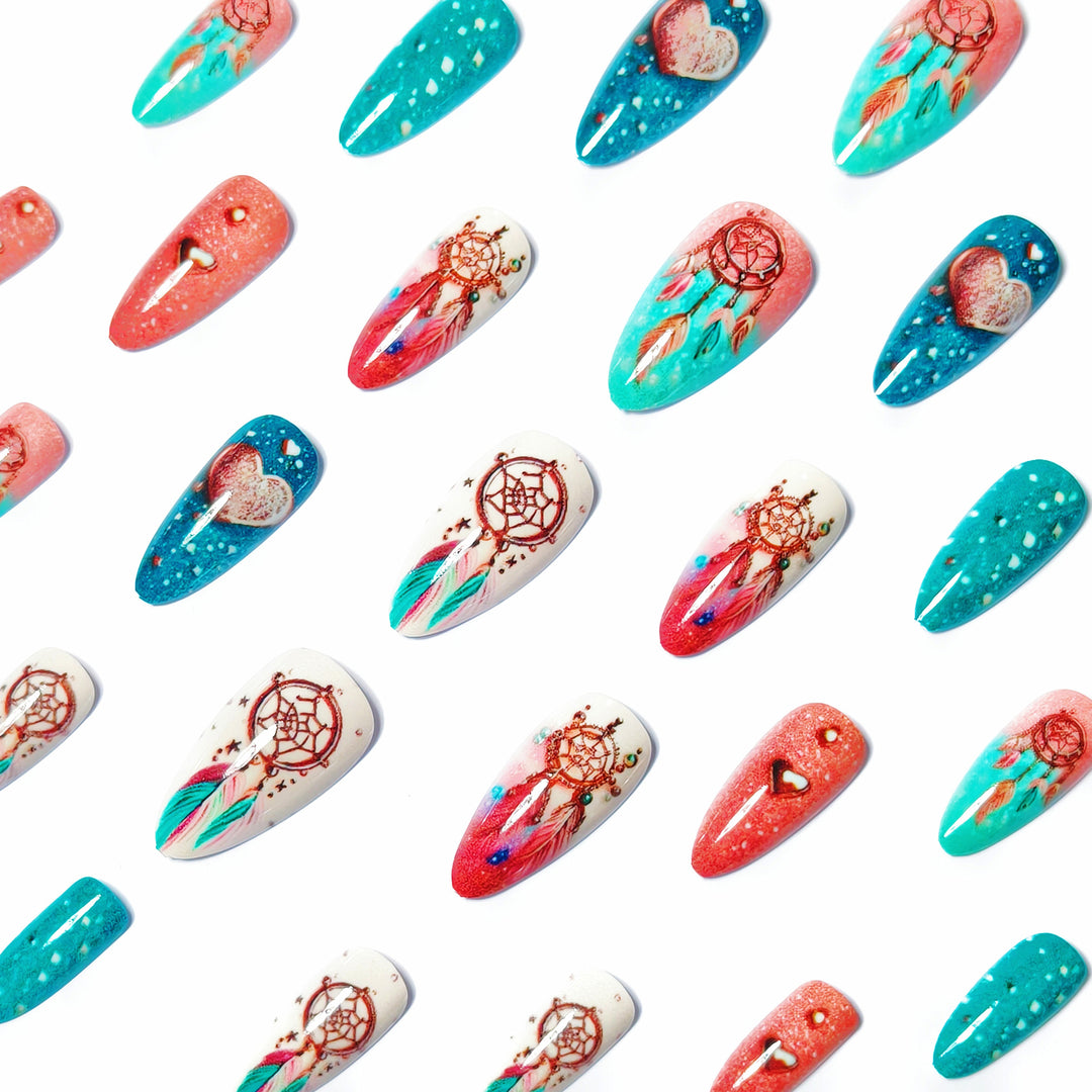 Artistic Dreamcatcher Nail Art Bowlift