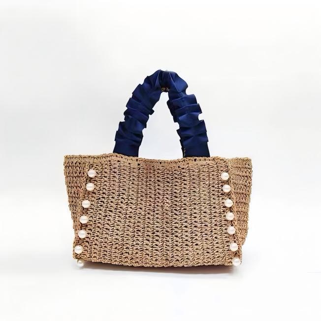 Trendy basket bag with volumetric carrying capacity Bowlift