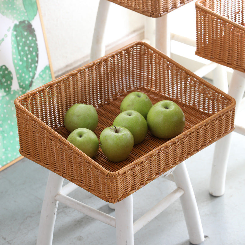 Elegant Woven Storage Tray Bowlift