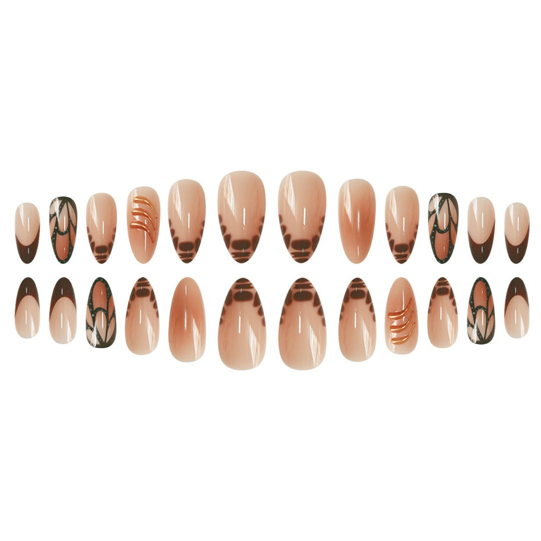 Chic Decorative Press-On Nail Art Bowlift