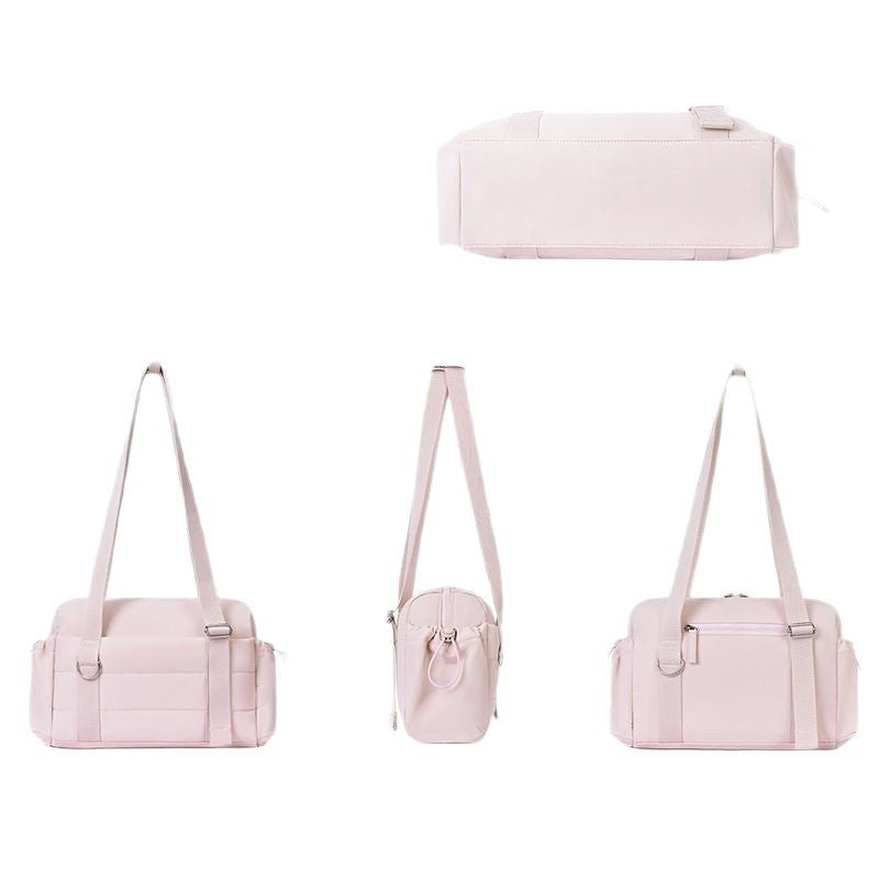 Fashionable Travel Bag with Removable Wallet Bowlift