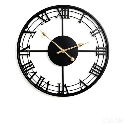 Modern Oversized Wall Clock Bowlift