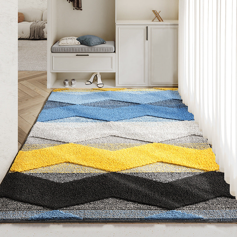 Geometric Pattern Area Rug Bowlift