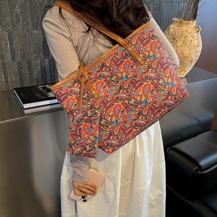 WoStylish Printed Tote Bag Bowlift