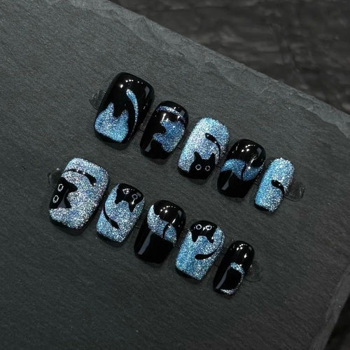 Artistic Press-On Nail Art Design Set Bowlift
