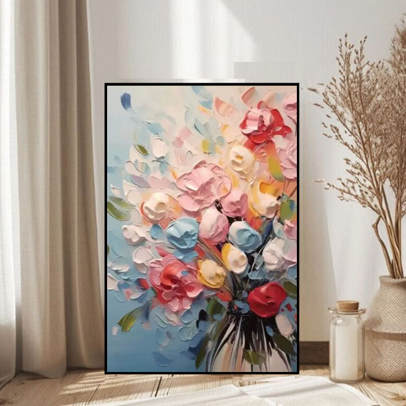 Decorative Flower Canvas Art