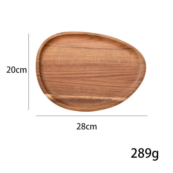 Elegant wooden serving platter with ergonomic design Bowlift