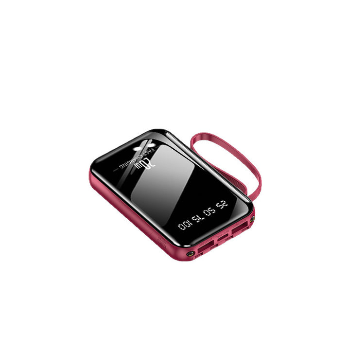 Power bank with innovative fast charging function and digital display Bowlift