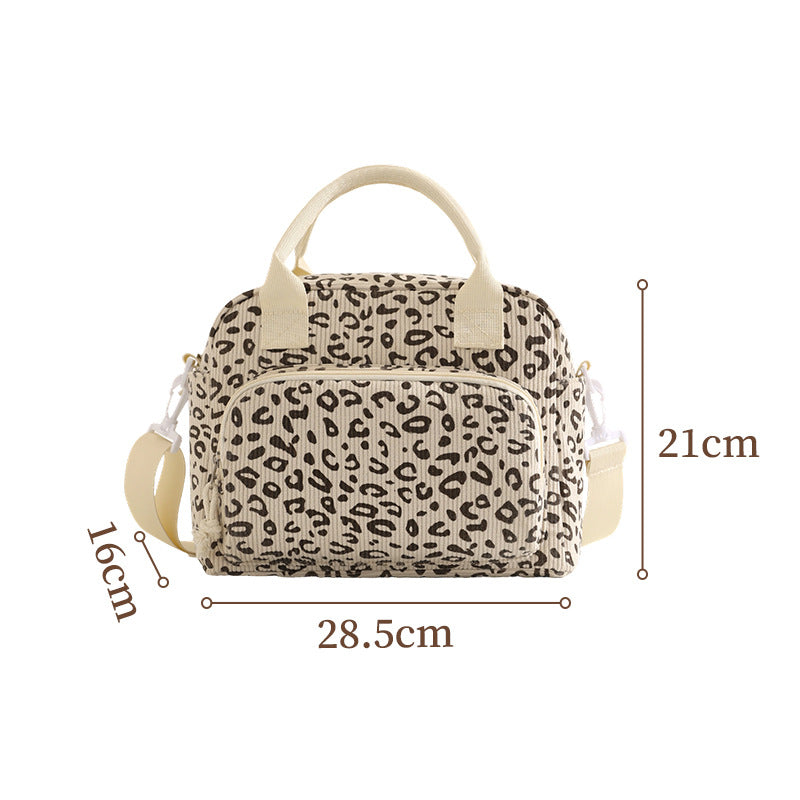 Insulated Cherry Print Lunch Bag Bowlift