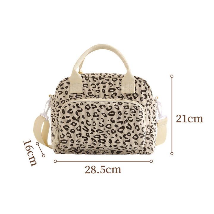 Insulated Cherry Print Lunch Bag Bowlift