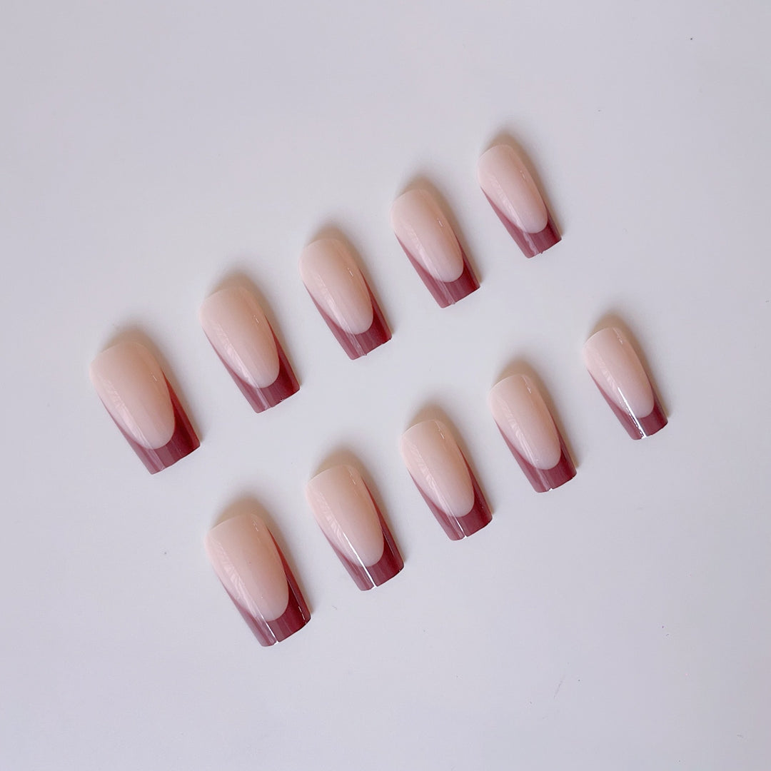 Glamorous artificial nails with elegant tips and heart design Bowlift