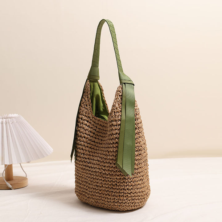Handcrafted Eco-friendly Basket Bag Bowlift