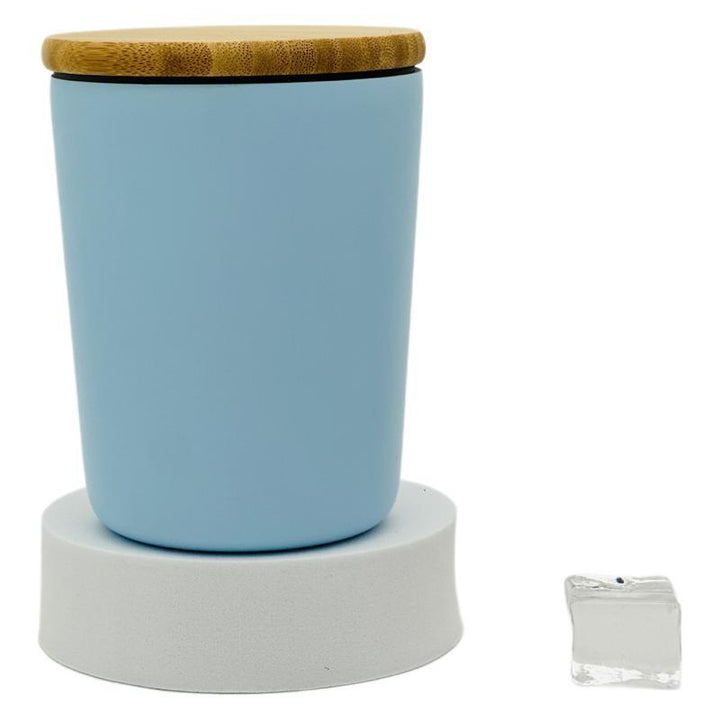 Ladies elegant sustainable insulated cup with bamboo lid Bowlift