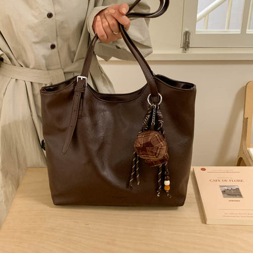 Leather Tote Bag Bowlift