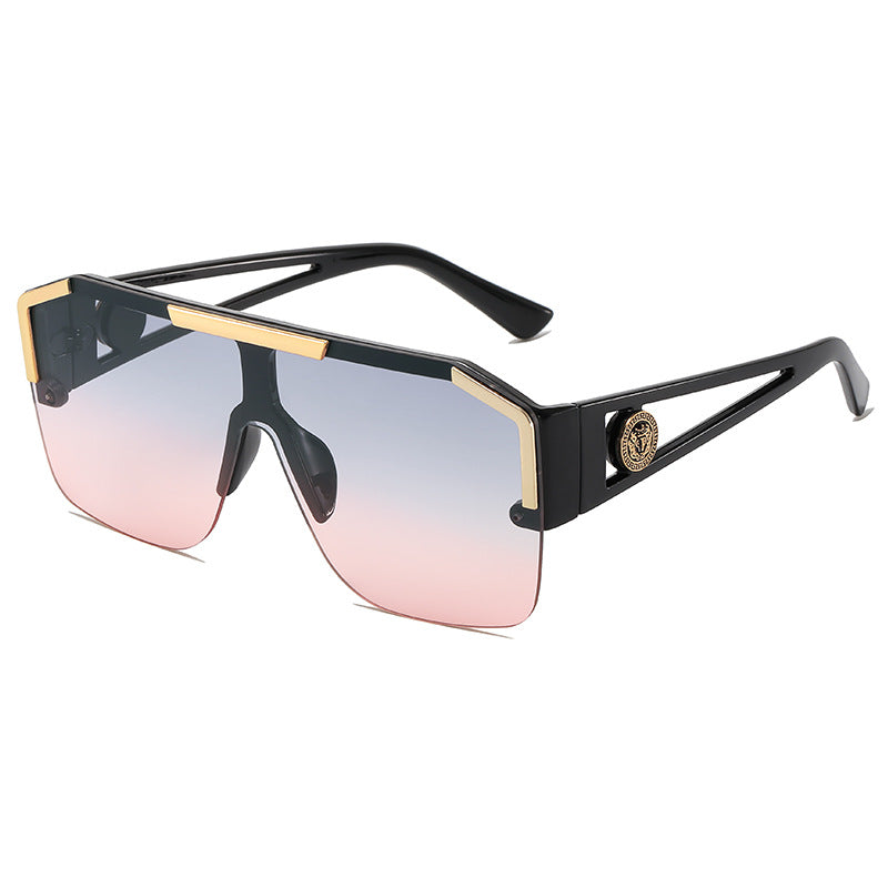 Oversized Geometric Sunglasses Bowlift