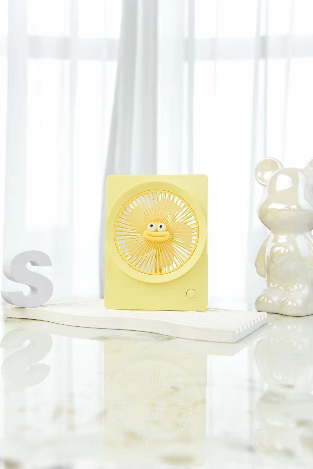 Unisex Compact Portable Table Fan Bowlift
