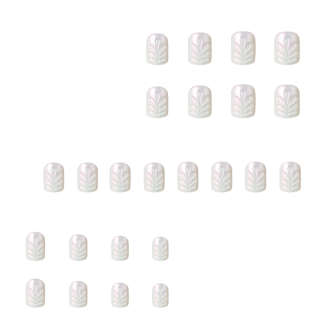 Elegant Textured Nail Design Bowlift