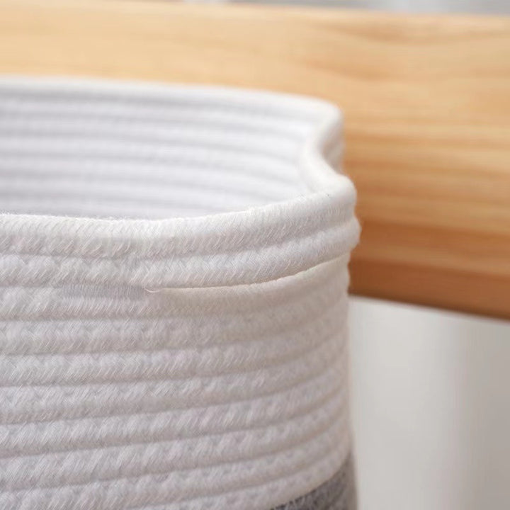 Ladies Stylish Storage Basket with Practical Handle Bowlift