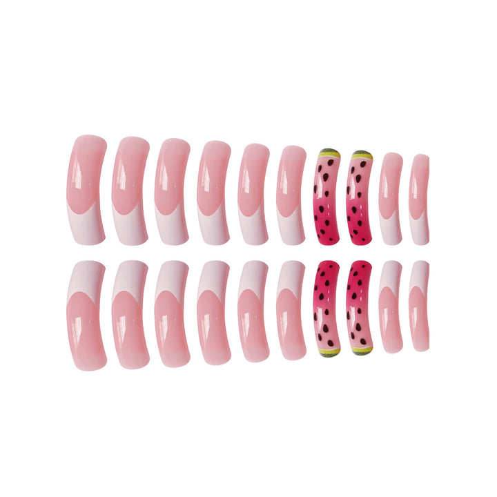 Creative Watermelon Nail Art Extensions Bowlift