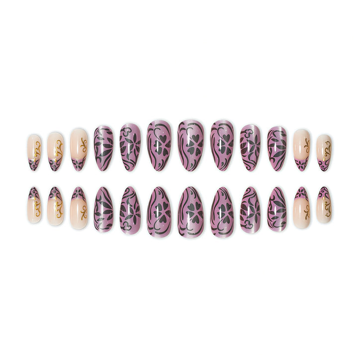Ornamental Nail Art Extensions Bowlift