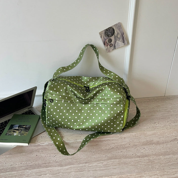 Fashionable sports and travel bag with dotted design Bowlift