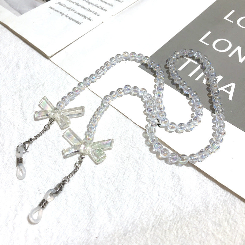 Crystal Beaded Eyewear Chain Bowlift