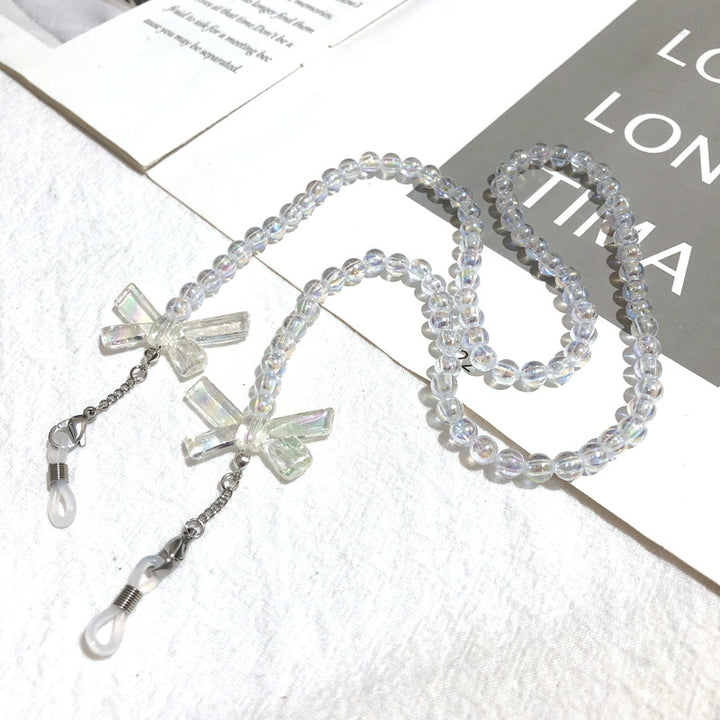 Crystal Beaded Eyewear Chain Bowlift