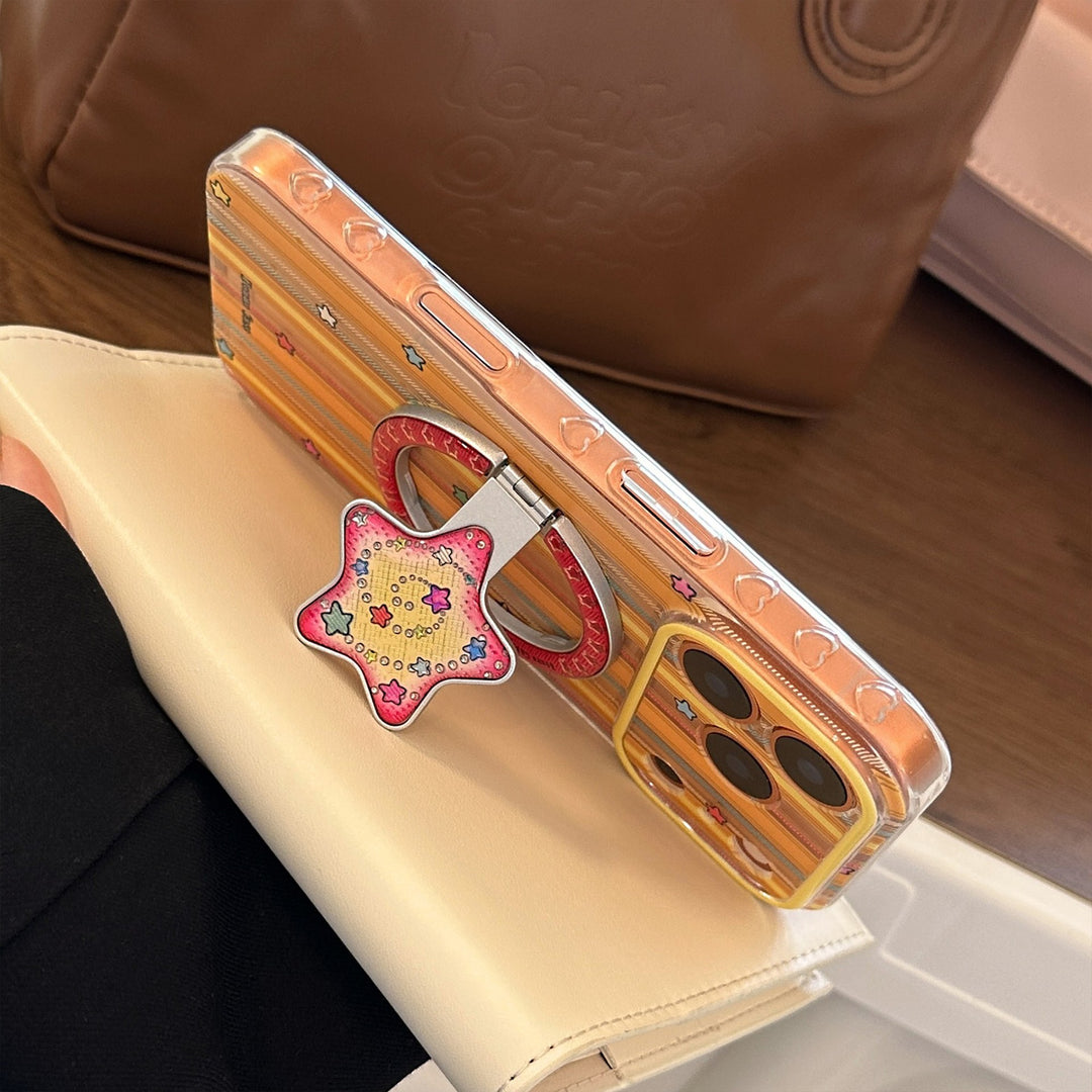 Playful hand mirror with star design Bowlift