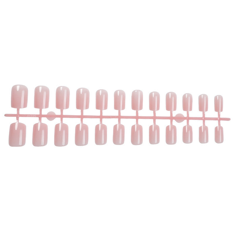 Artificial nail set with high gloss finish and easy-care surface Bowlift