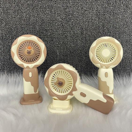 Unisex Portable USB Mini Fan with Multiple Speed Settings and Flexible Tilt Bowlift