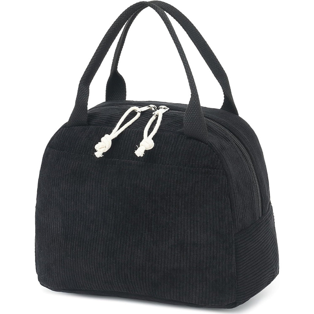 Charming Strawberry Print Insulated Lunch Bag