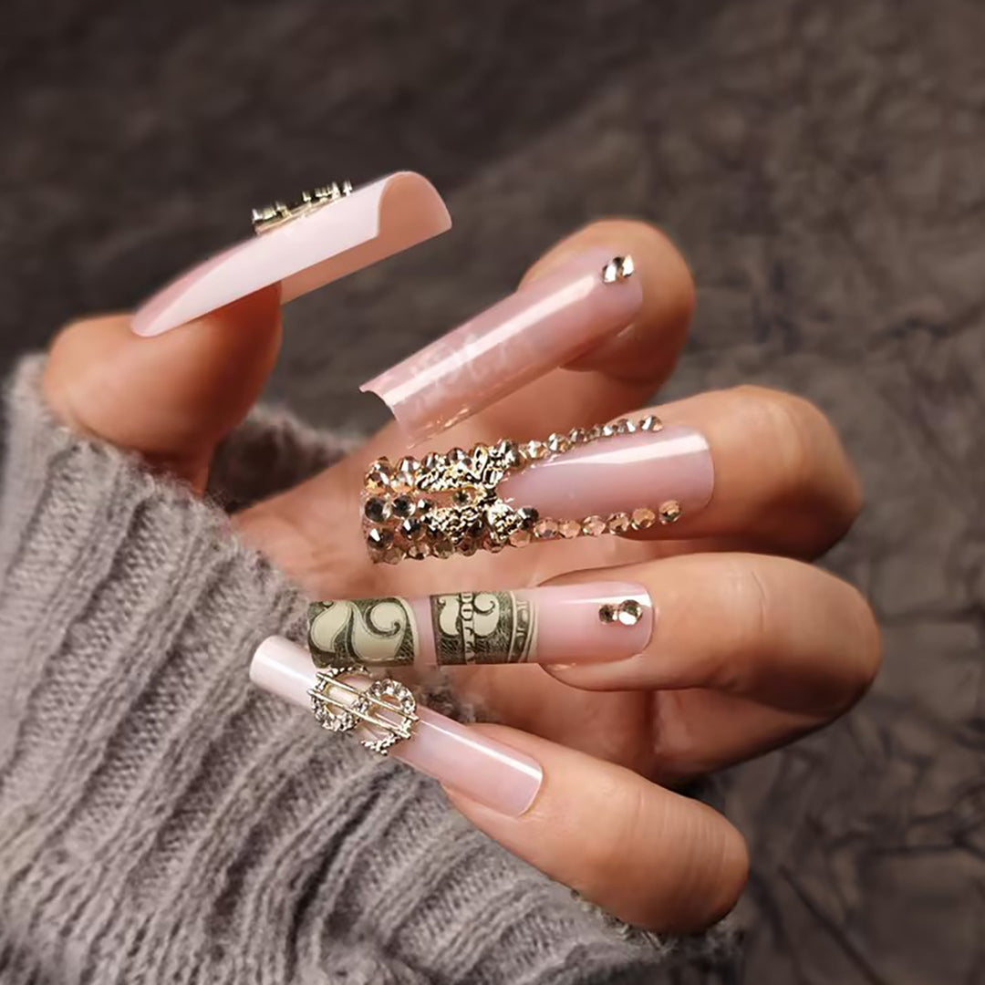 Artistic Decorative Press-On Nails Bowlift