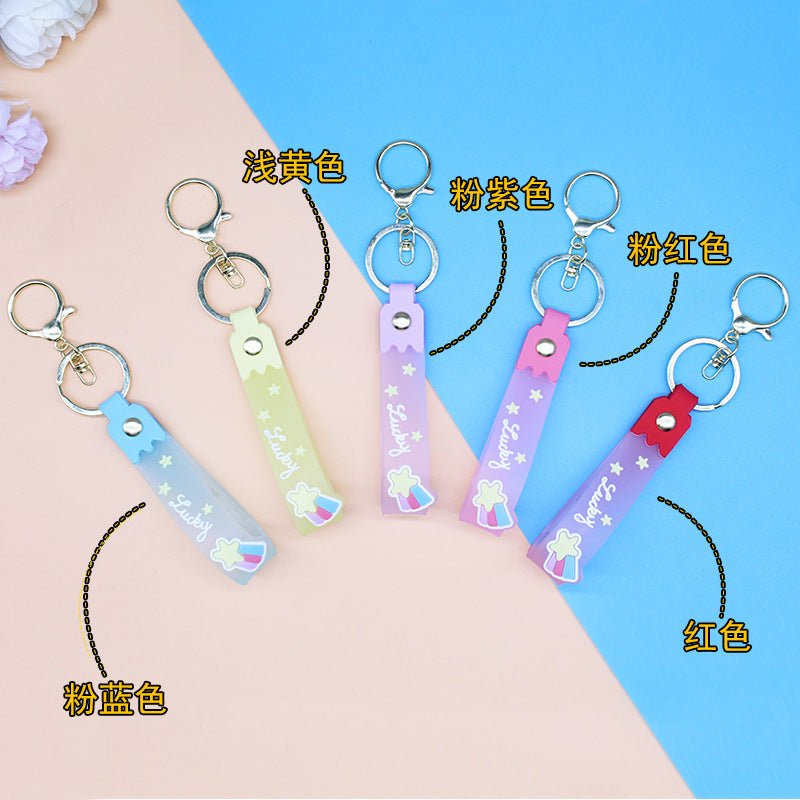 Unisex Cartoon Charm Keychain Bowlift