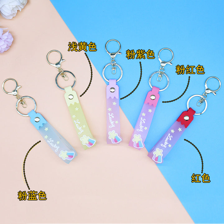 Unisex Cartoon Charm Keychain Bowlift