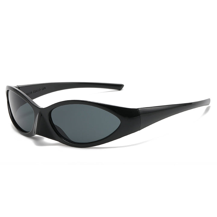 Women's Sporty Sunglasses with Aerodynamic Design Bowlift