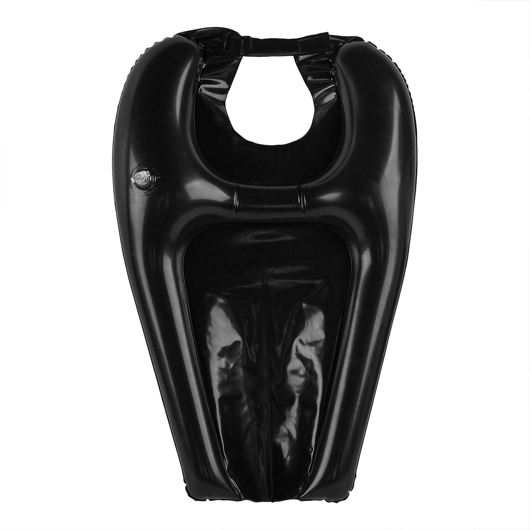 Unisex Inflatable Pool Lounger with Ergonomic Design Bowlift