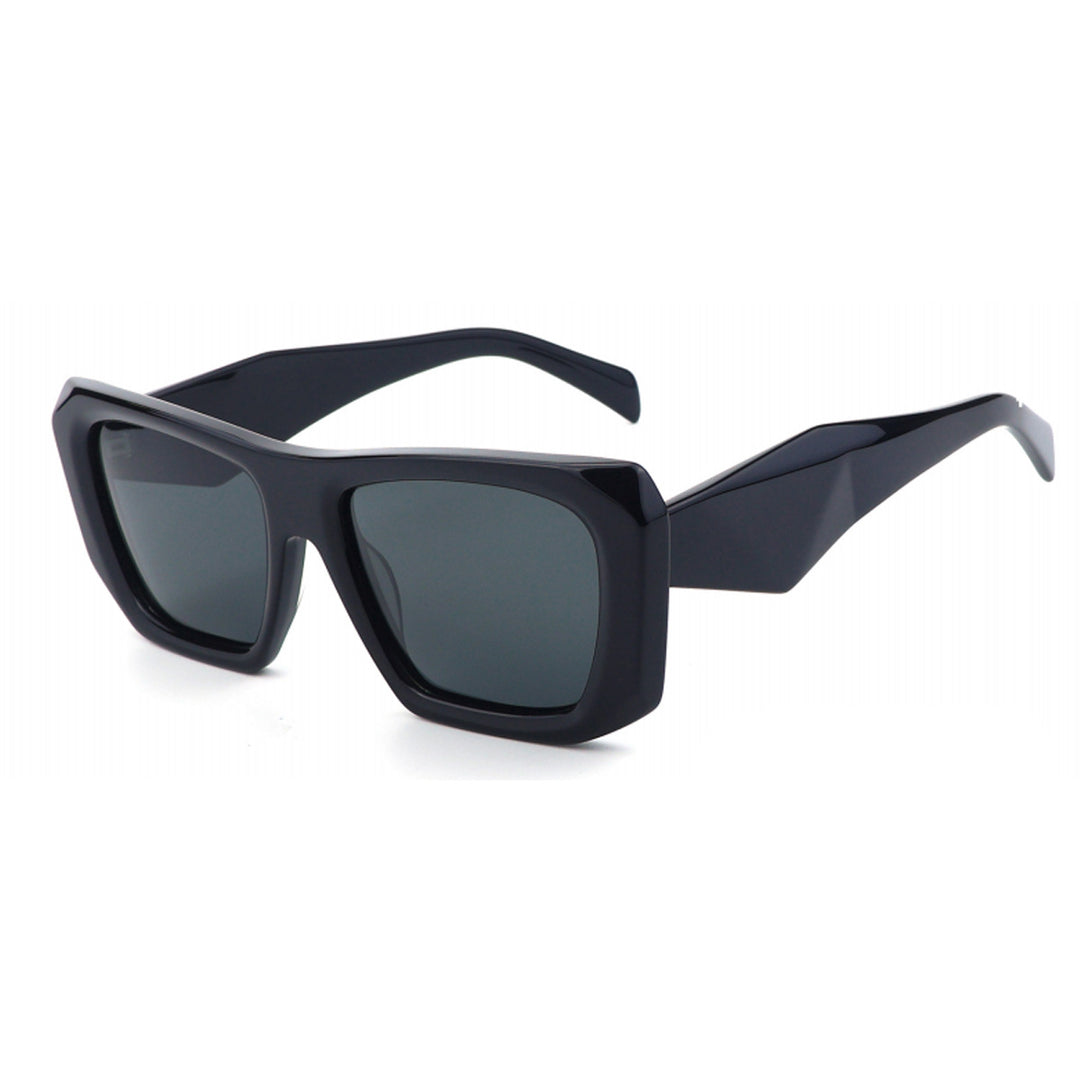 Ladies oversized sunglasses with a unique, modern frame Bowlift