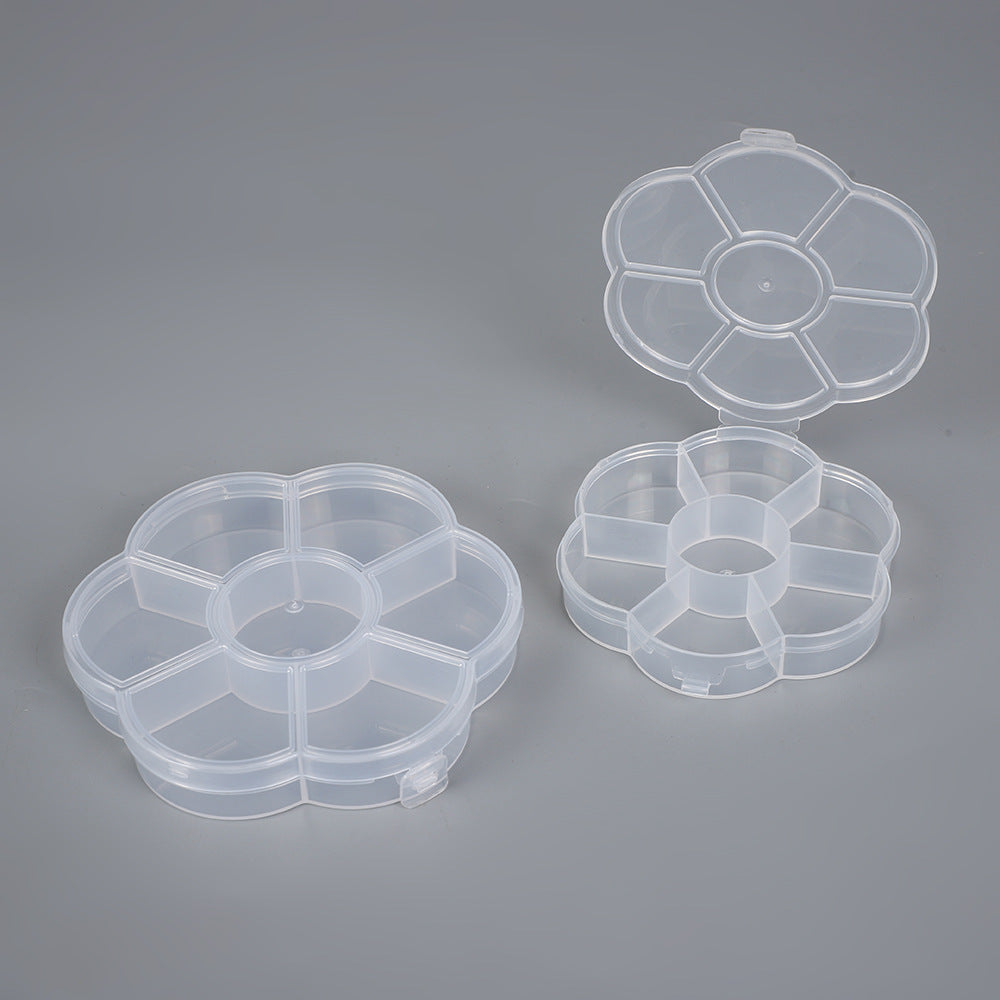 Flower-Shaped Multi-Section Storage Organizer Bowlift