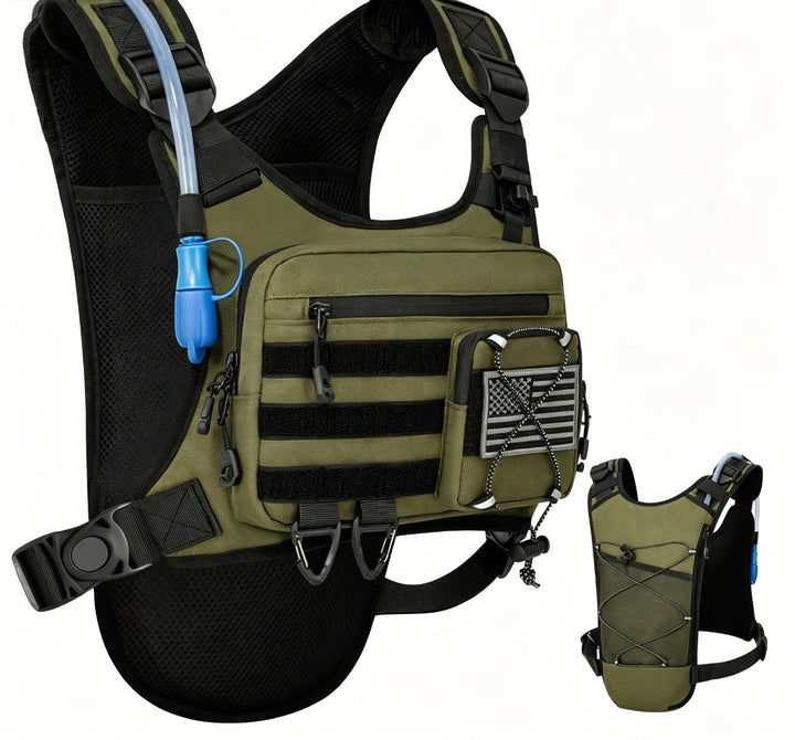 Hydration Backpack with Tactical Storage