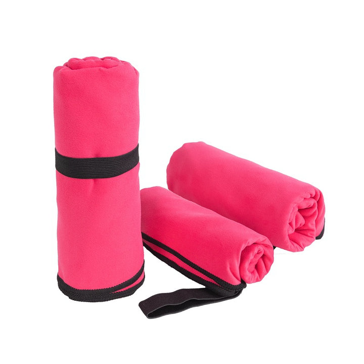 Ladies compact travel fleece blanket Bowlift