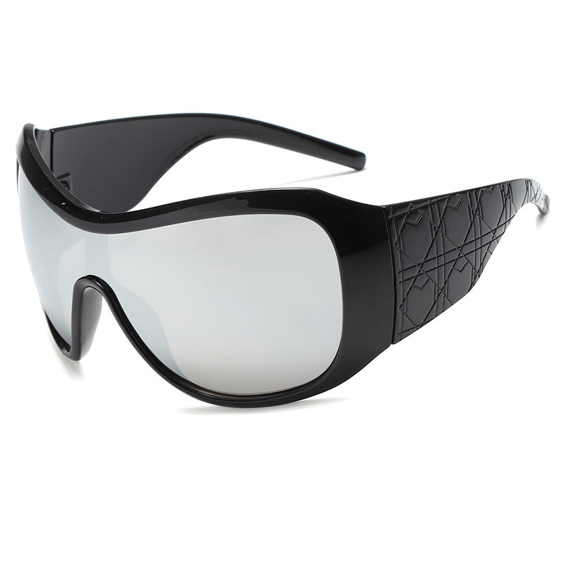 Men's Sporty Wraparound Sunglasses Bowlift