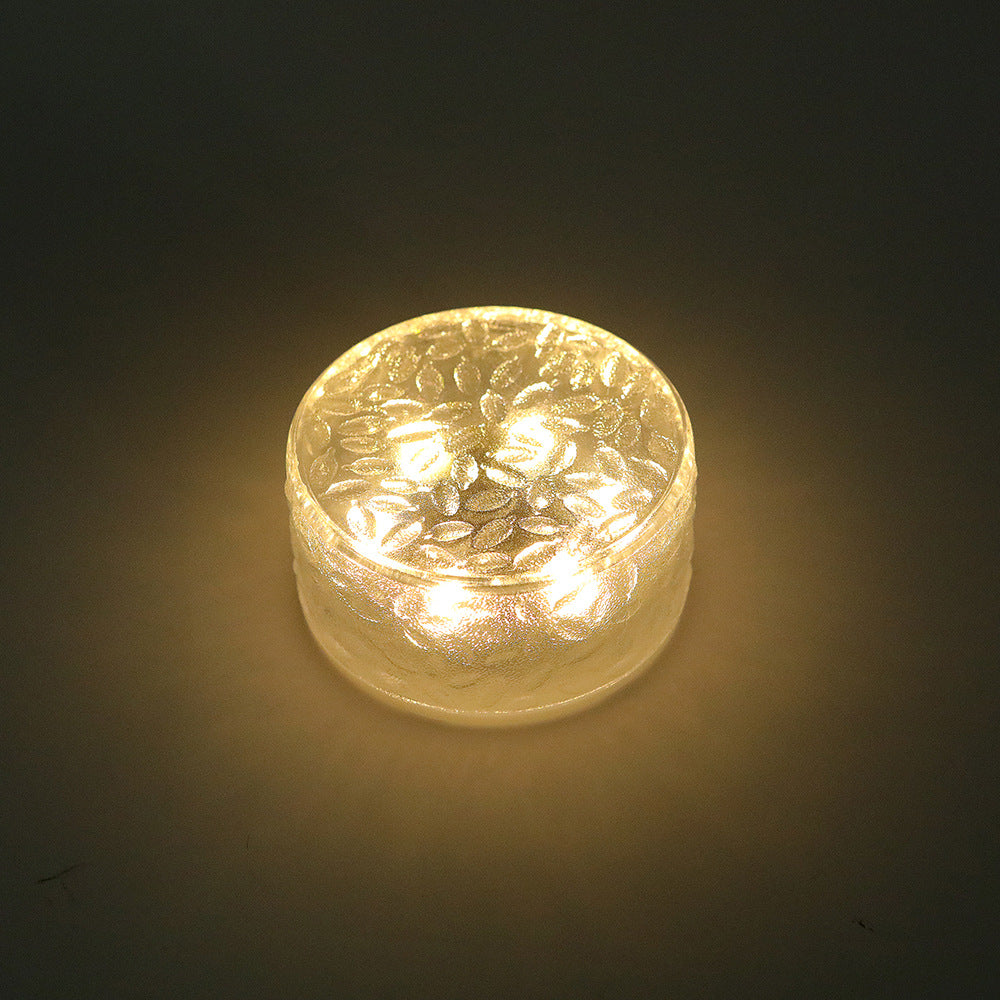 Frosted Glass In-Ground Solar Pathway LED Lights Bowlift