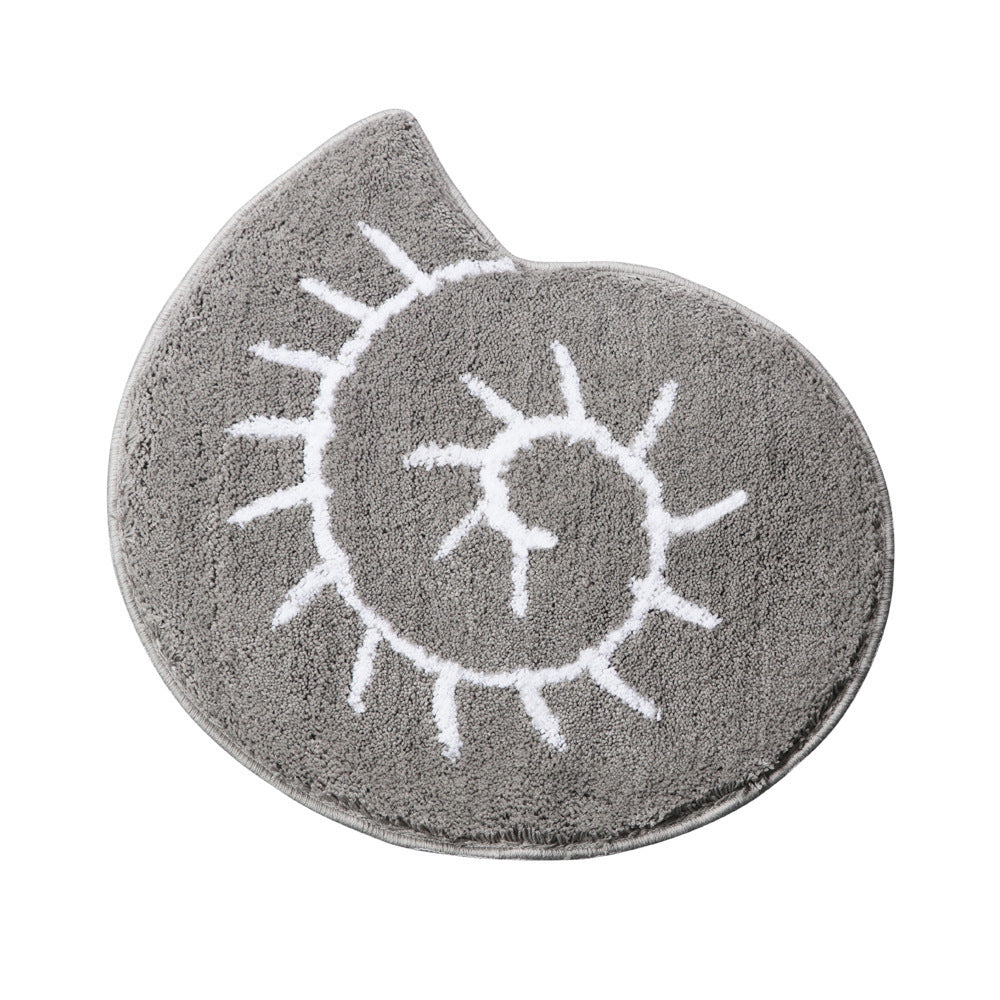 Shell-shaped Bath Mat