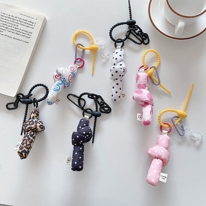 Cute keychains with smiley design Bowlift
