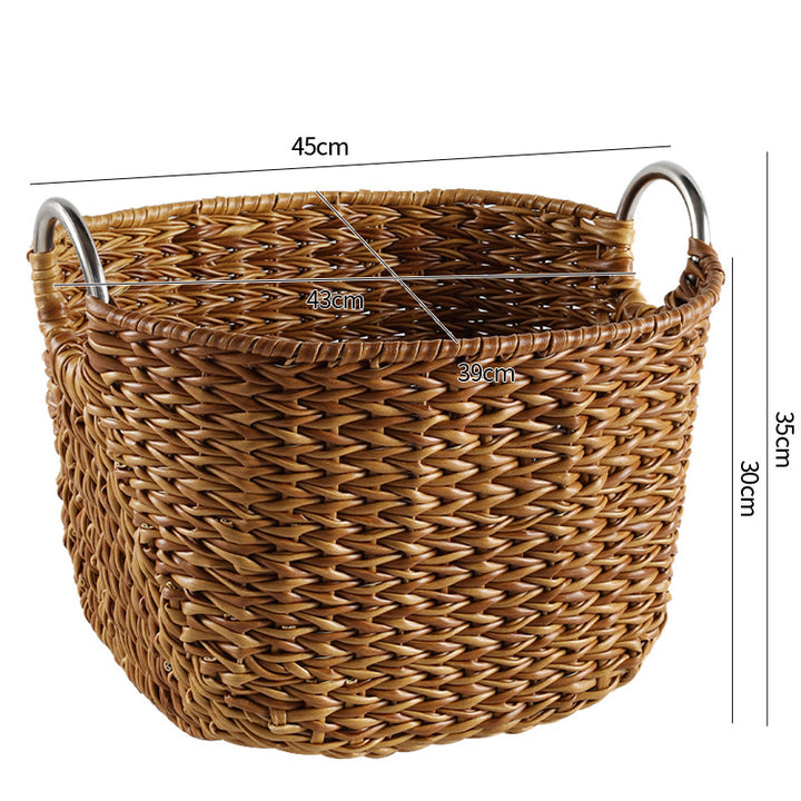 Handwoven Utility Basket Bowlift