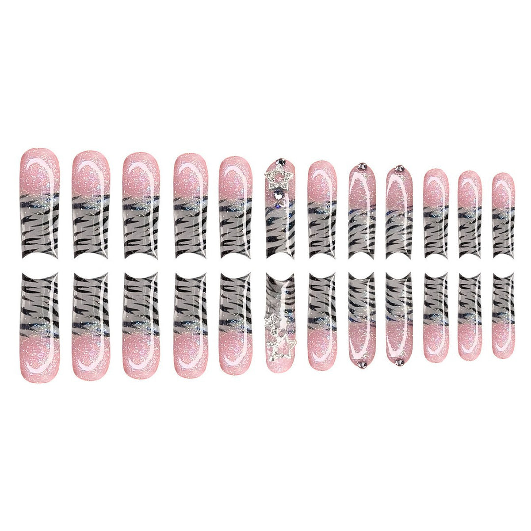 Glamorous Long Nail Art Extensions Bowlift