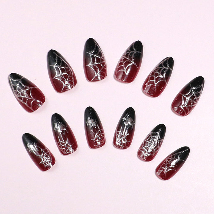 Artistic Spooky-Themed Press-On Nails Bowlift