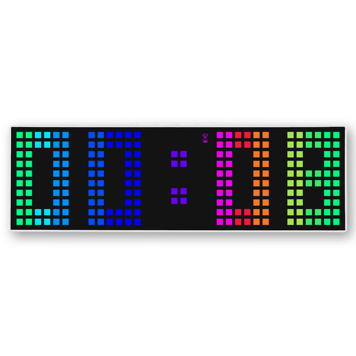 Digital LED alarm clock with color change Bowlift