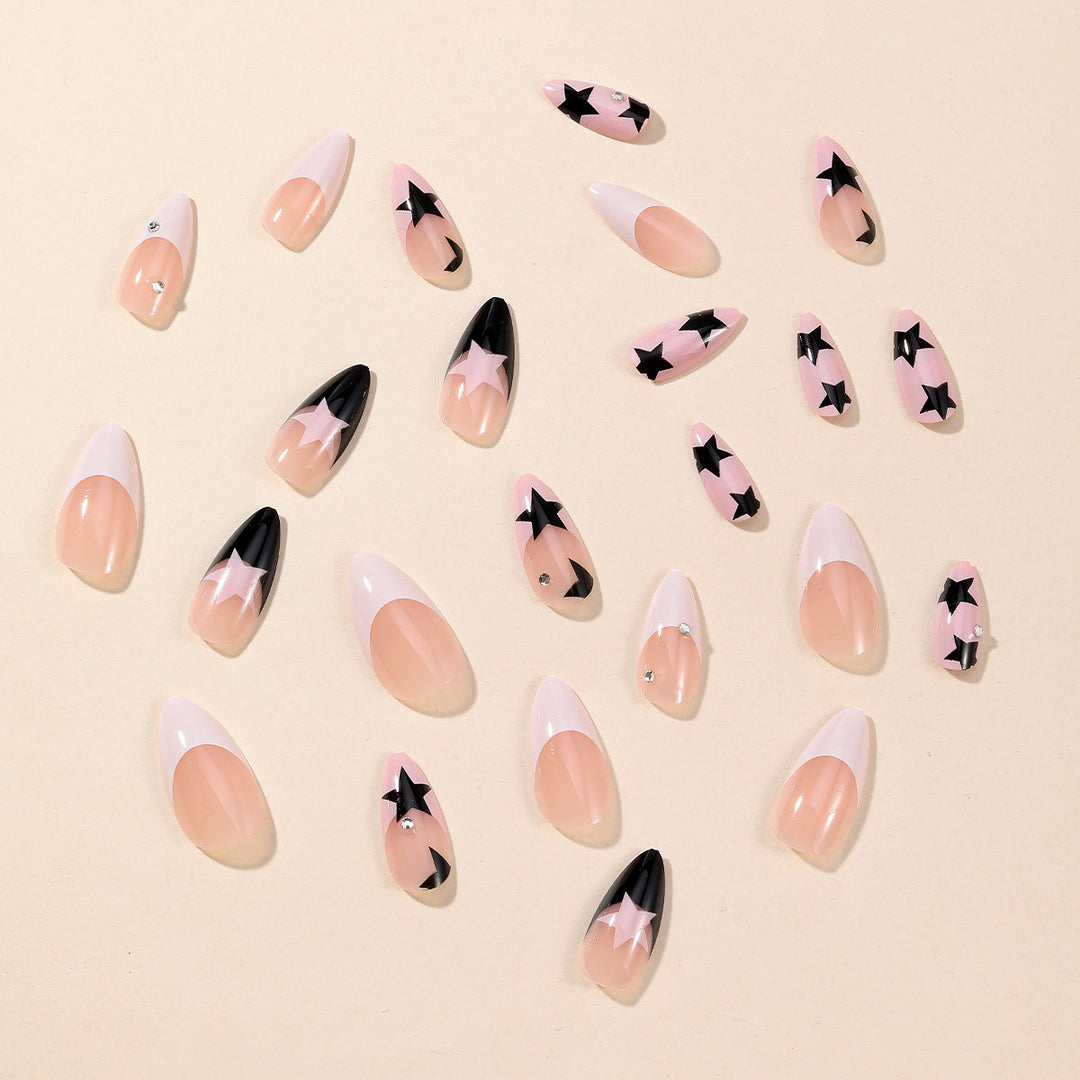 Starry Night Nail Art Bowlift